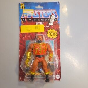 JITSU MASTERS‎ OF THE UNIVERSE RETRO ACTION FIGURE MATTEL MOTU